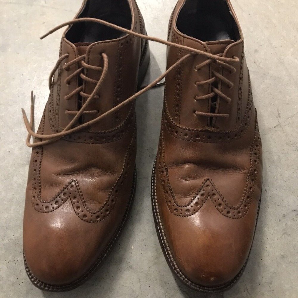 Cole Haan Men's Williams Oxford Shoes - C12210 (British Tan) Worn Once